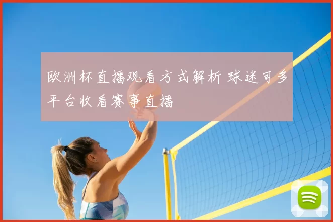 欧洲杯直播观看方式解析 球迷可多平台收看赛事直播