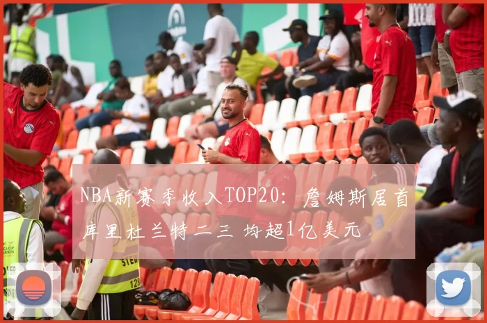 NBA新赛季收入TOP20:詹姆斯居首库里杜兰特二三 均超1亿美元